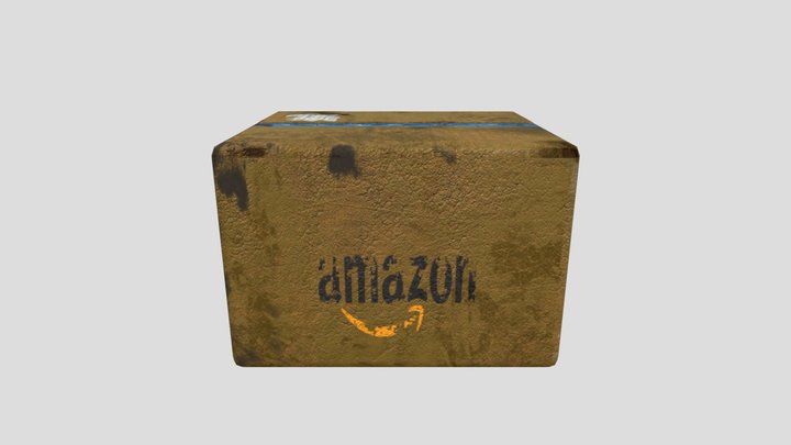 Damaged Old Amazon Box