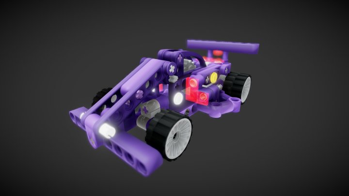 Lego Moc f1 ish Car 3D Model