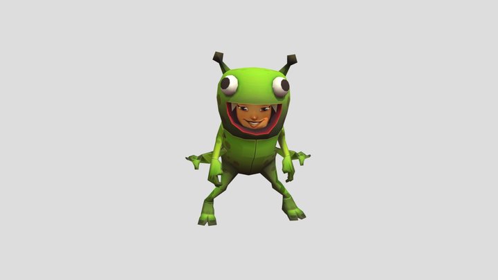 Yutani Wednesday Dance 3D Model