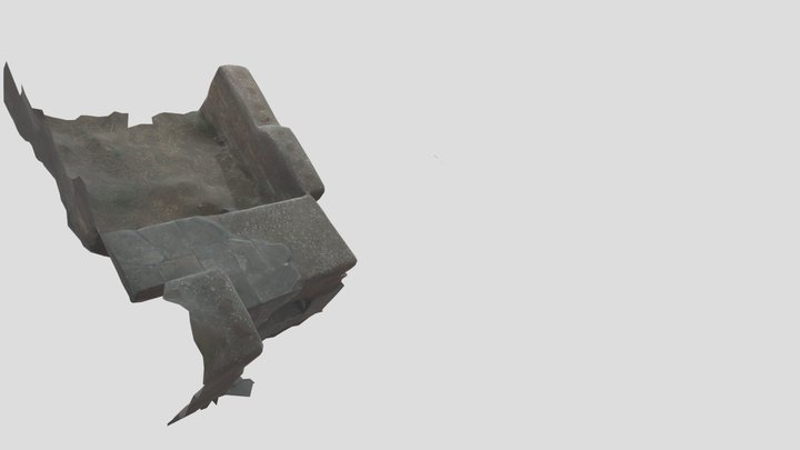 Roman Shop Counter, Ostia 3D Model
