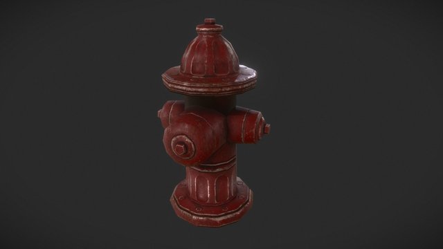 Fire Hydrant 3D Model