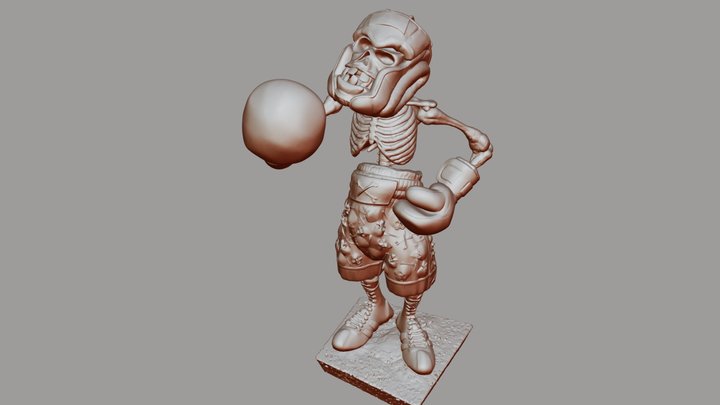 Skeleton Boxer