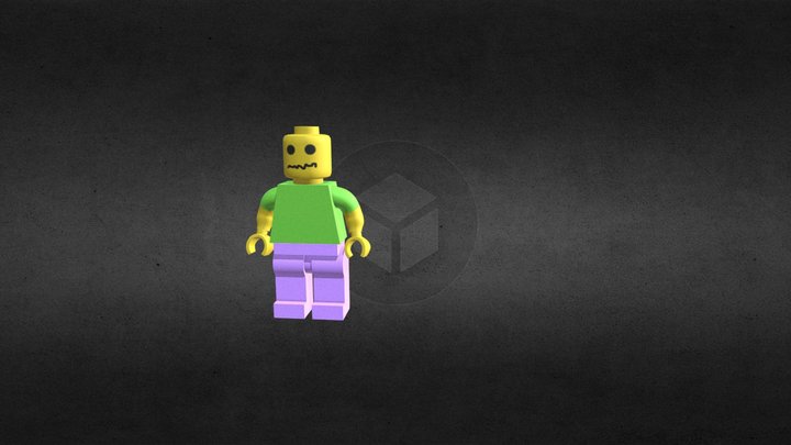 Lego Man - normal dude 3D Model