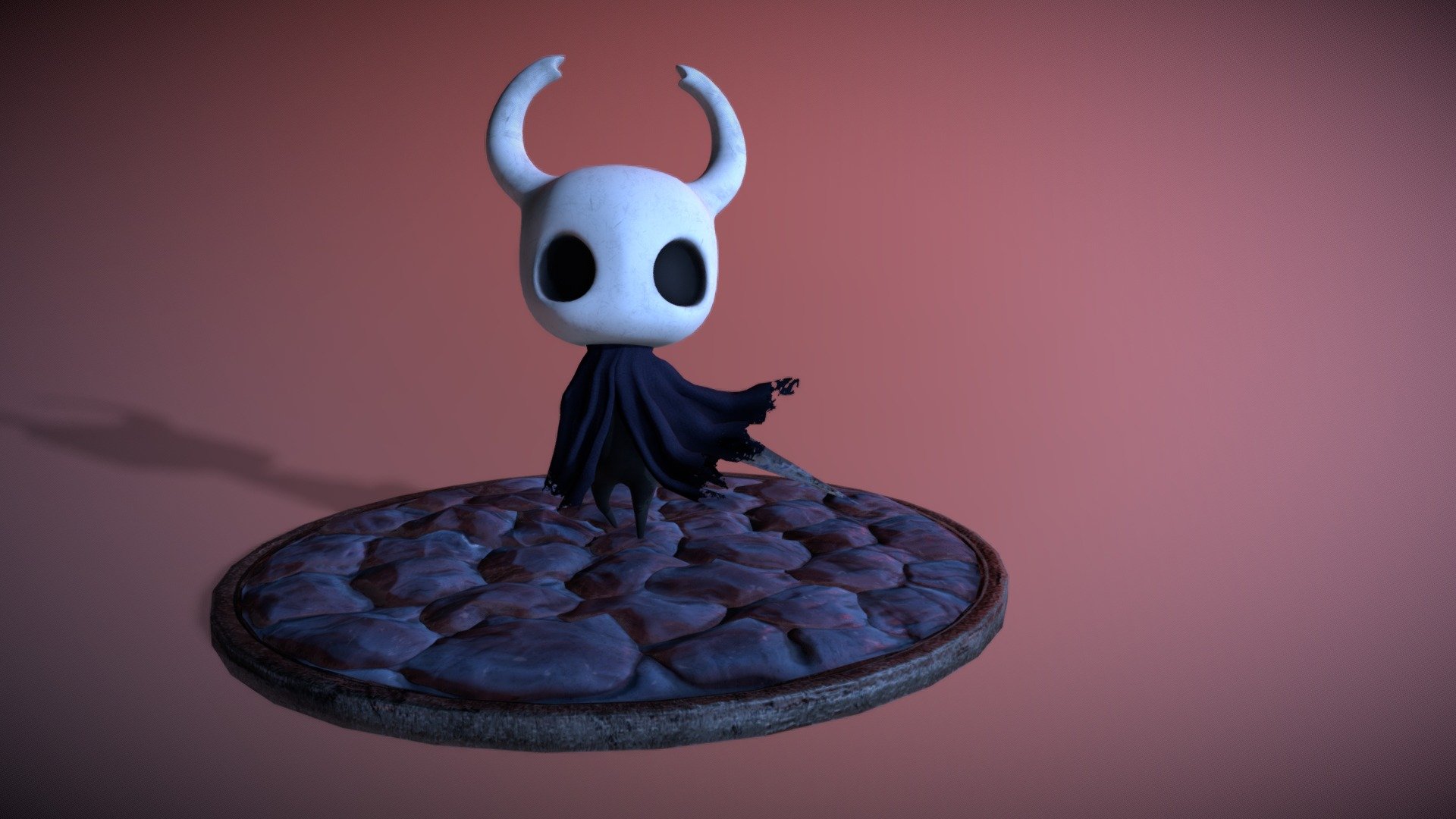 Hollow Knight - The Knight - Fanart - 3D model by kuckbert [f9b96da ...