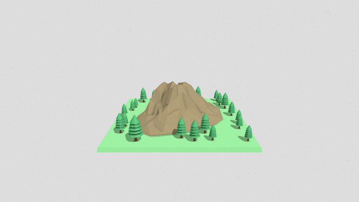 mountain 3D Model