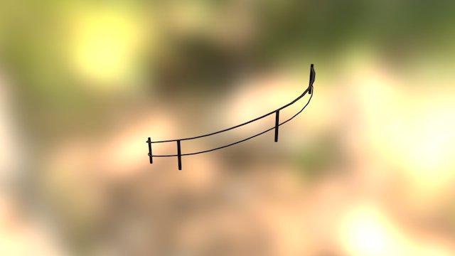Stairs_Railing_Right 3D Model