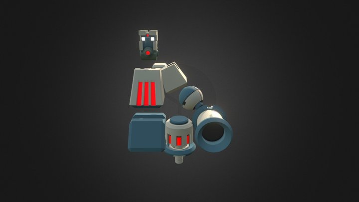Mega Man Zero Golem WIP 3D Model