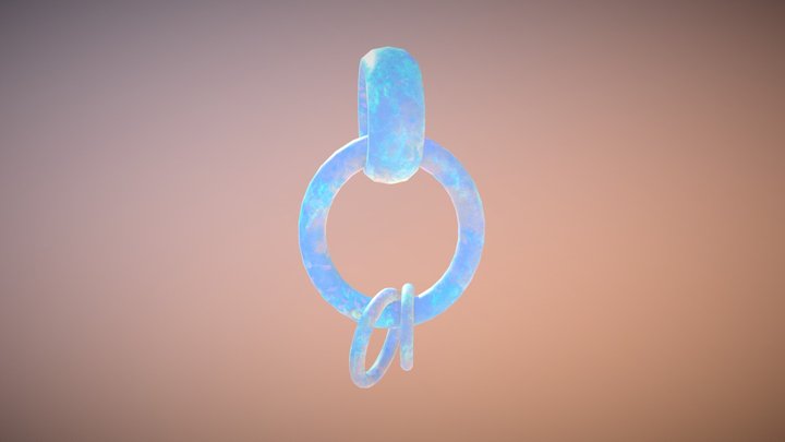 Opal Texture 3D Model