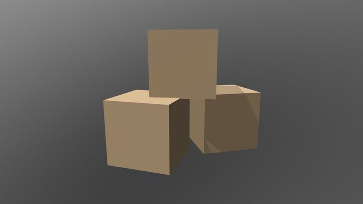 Boxes 3D Model