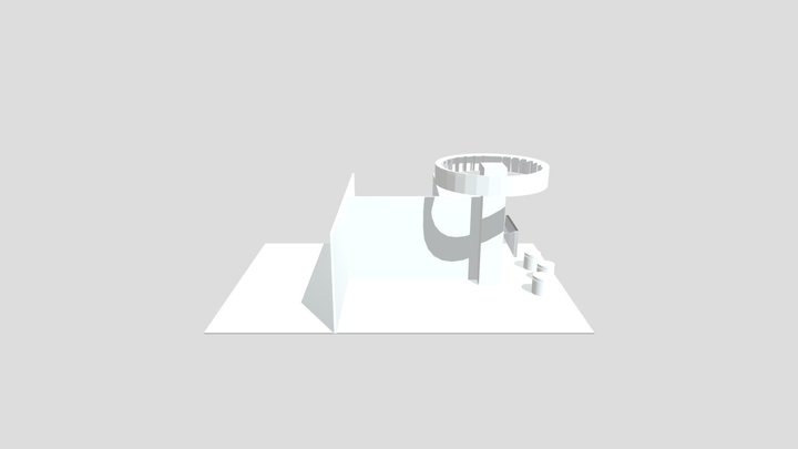 Stand Staff & Go Congré 3D Model