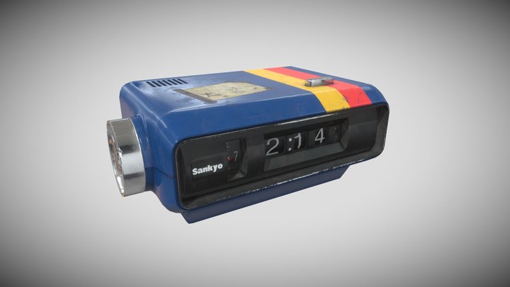 Alarm Clock | Game Ready 3D Model