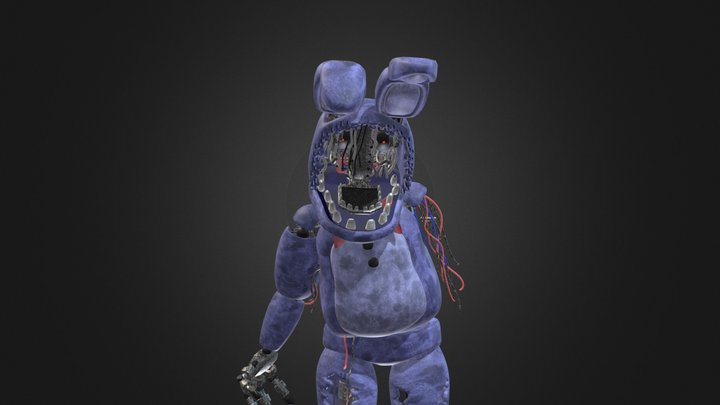 Withered Bonnie ufmp 3D Model