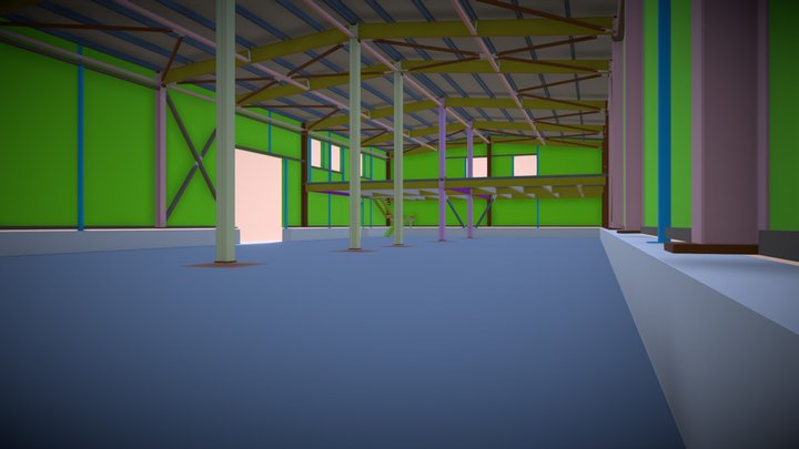 Склад 3D Model