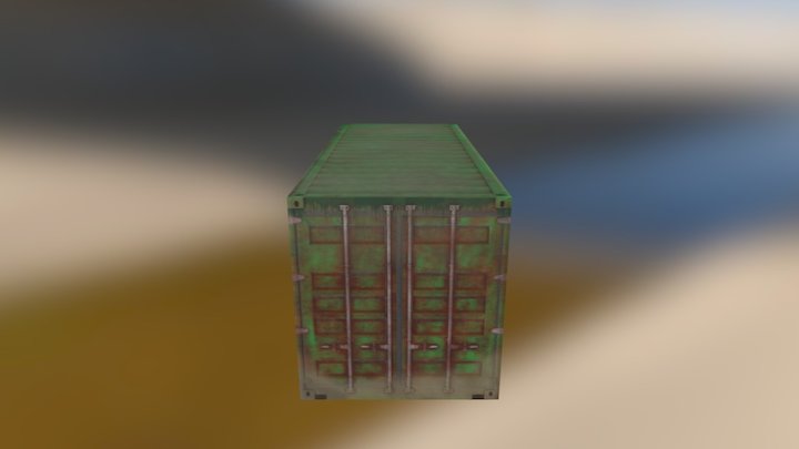 shipping container 3D Model