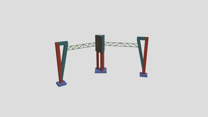 Pórtico de Jussiape-BA 3D Model