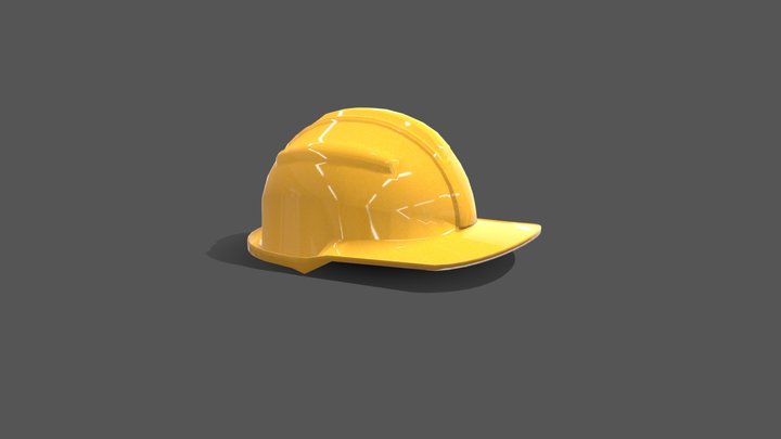 Safety Helmet 3D Model