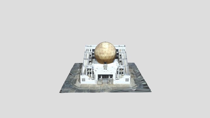 Chong Hua Shen Mu Palace 3D Model