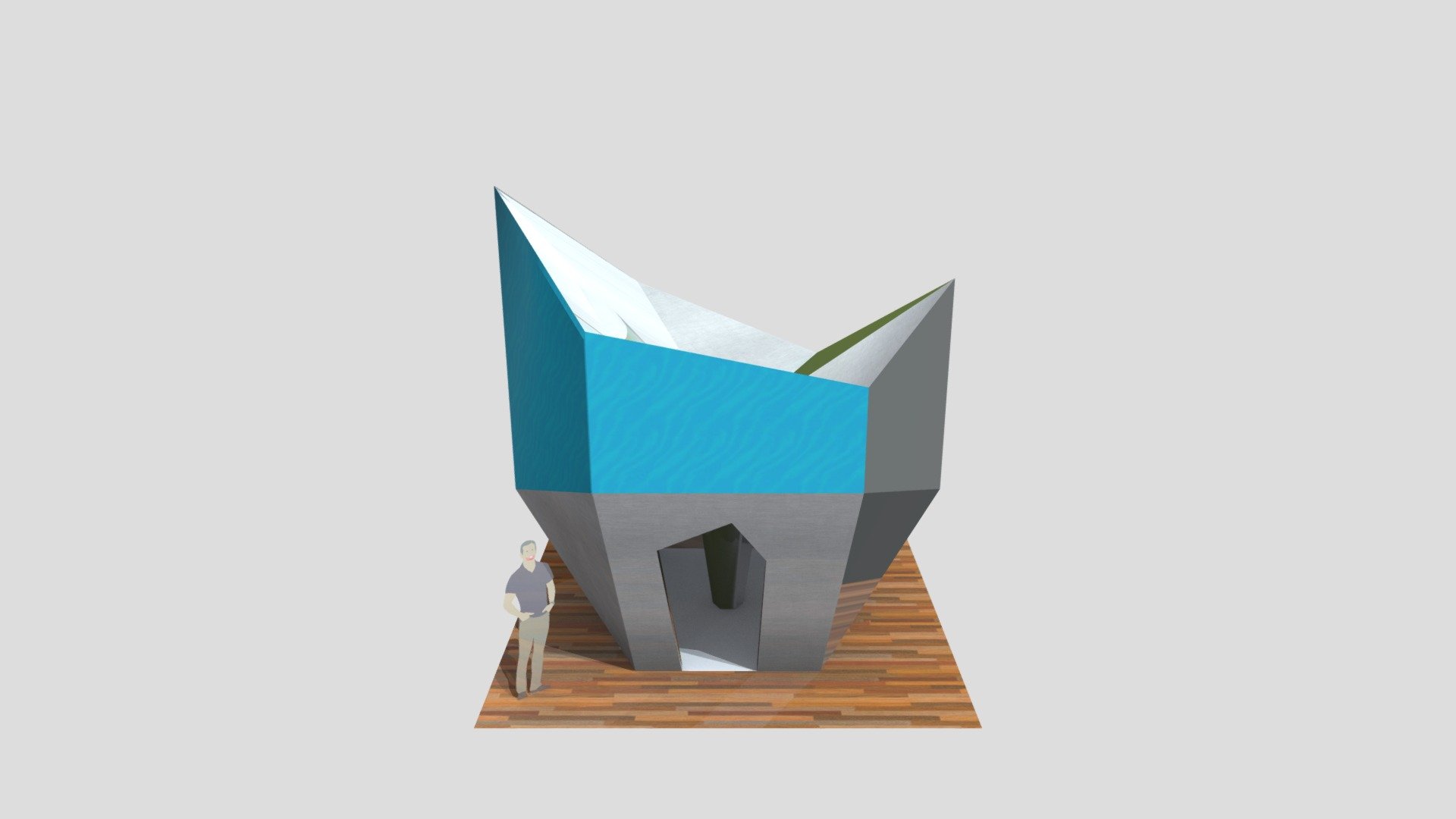 Prueba 3DMAX Pueba 1 Radioisty Highlines