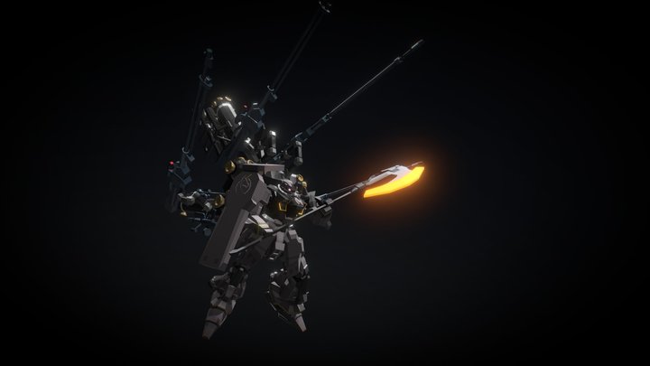 PhyschoZaku   Copy 3D Model
