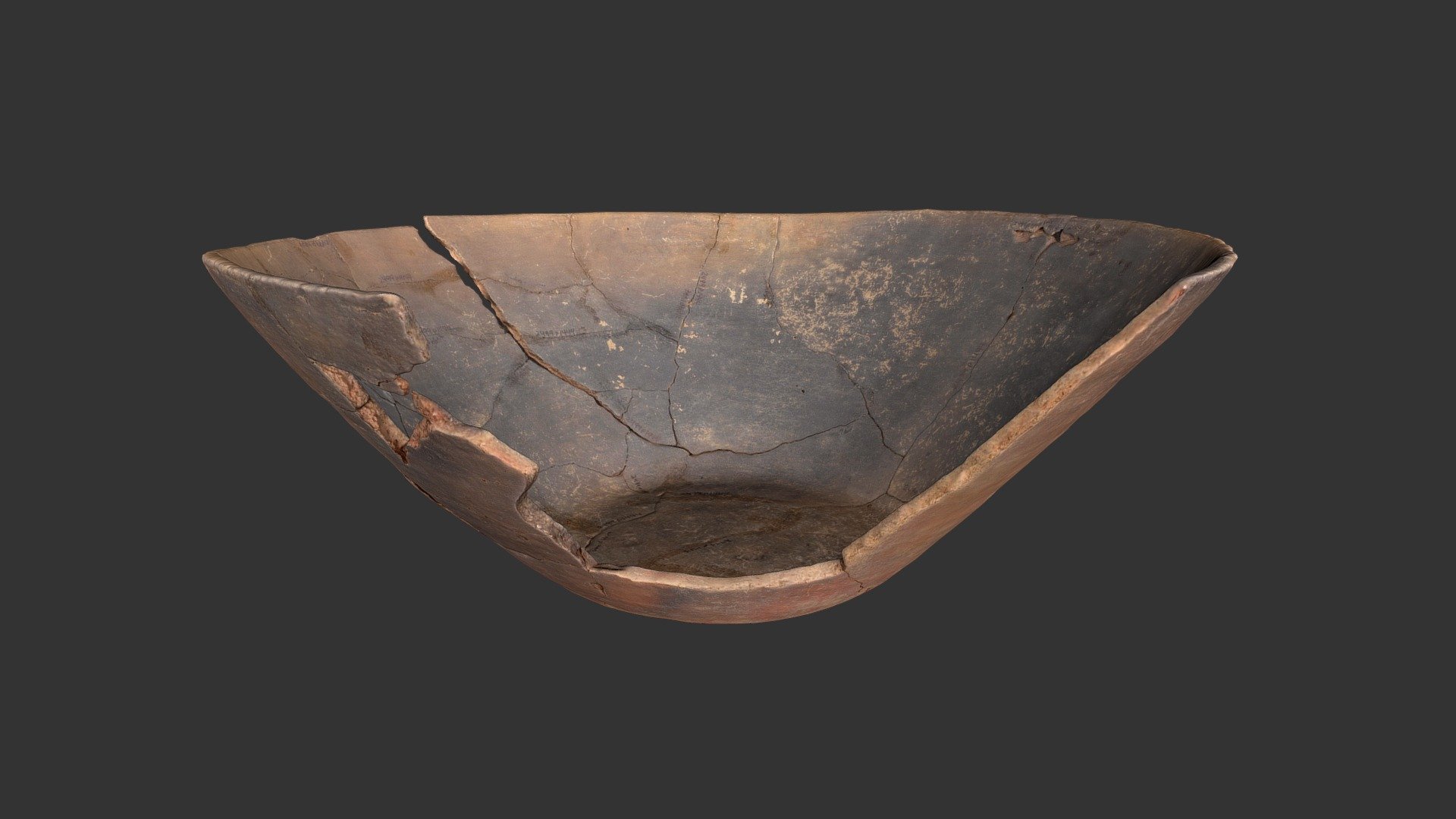 Catawba Earthenware Pan (2499p1404/1)