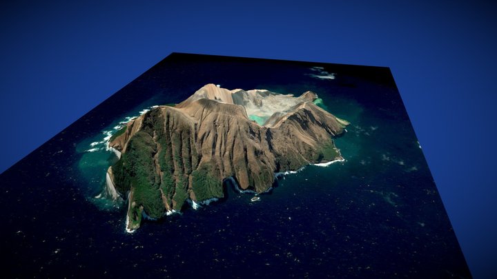 Whakaari – Modello 3D gratuito STL