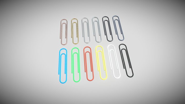 Paperclip 3D models - Sketchfab