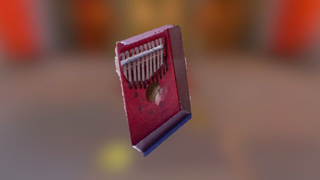 kalimba 3D Model