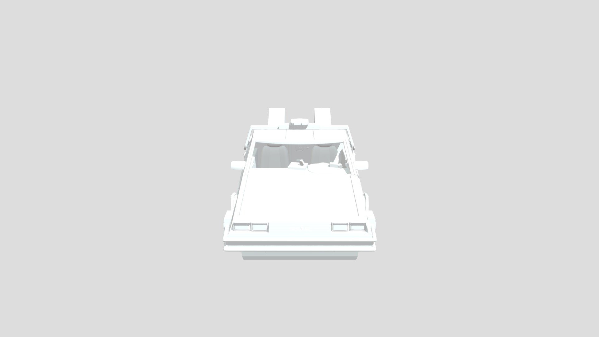 Delorean DMC-12 Time Machine