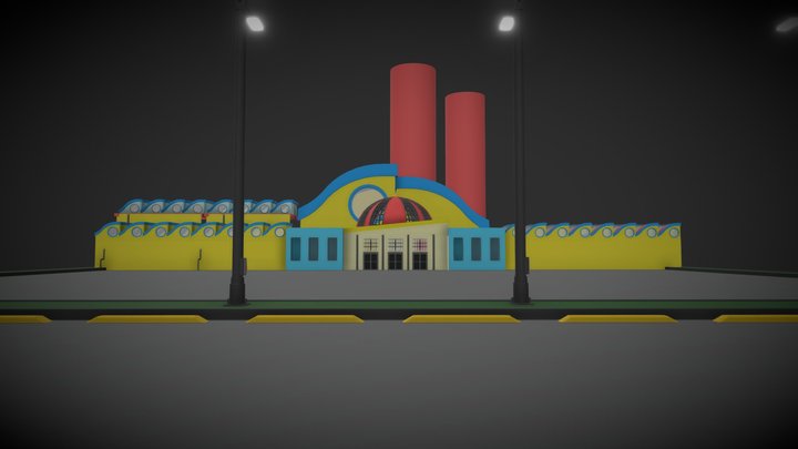 Poppy playtime: Factory map – Modello 3D gratuito STL