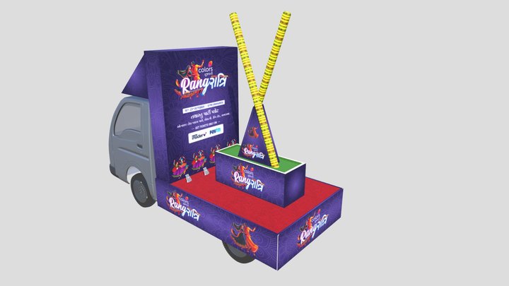 Colors Rangratri Promotion 3D Model