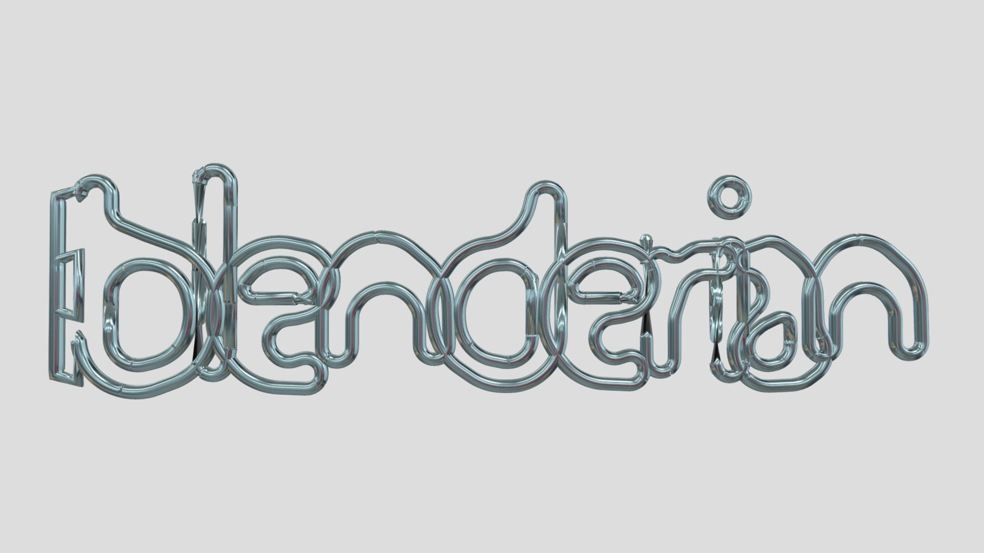 Blenderian 3D Text