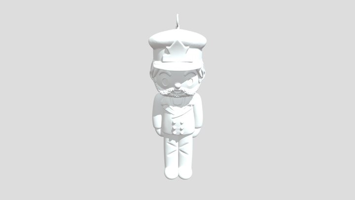 Captain Figurine 3D Model