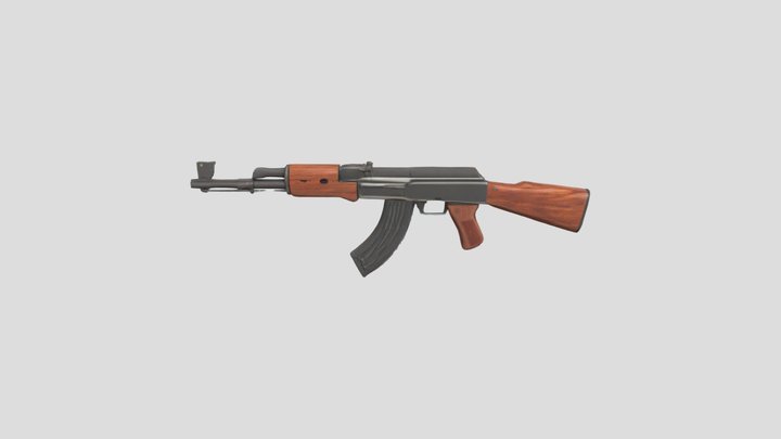 Rifle_0629095256_texture 3D Model