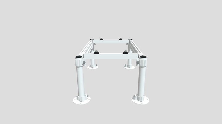 GS-12 Ground Stand 3D Model
