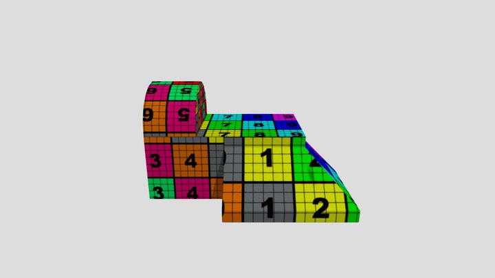 assignment 3 object uv texture mapped finshed 3D Model