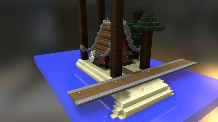 Island House 2 3D Model