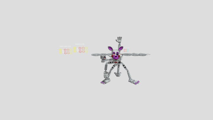 The_mangle_fnaf_movie_2 3D Model