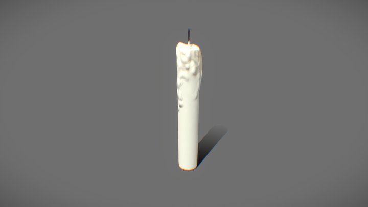Candle Low – Modello 3D gratuito STL
