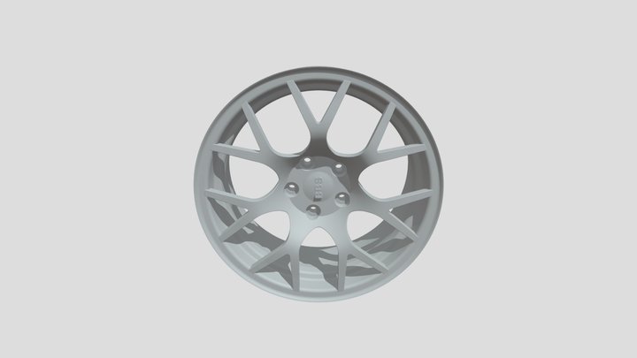 BBS wheel 3D Model