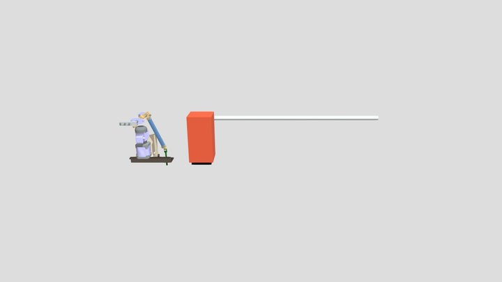 Parking_barrier_Iota 3D Model