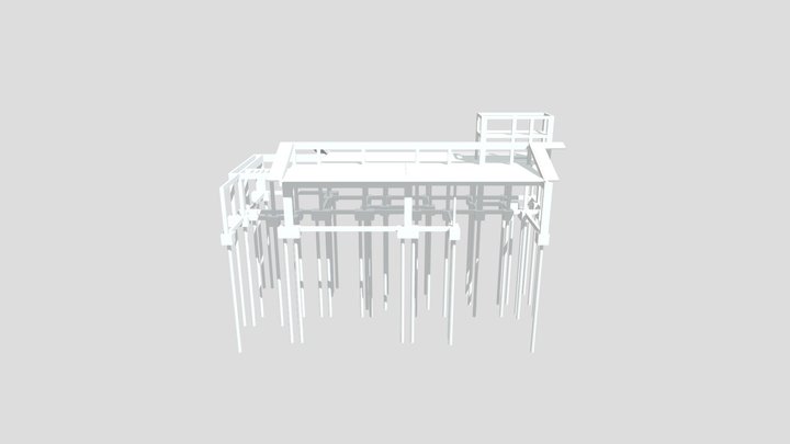 Projeto Estrutural - AF-20-15 - Bariri 2021 3D Model