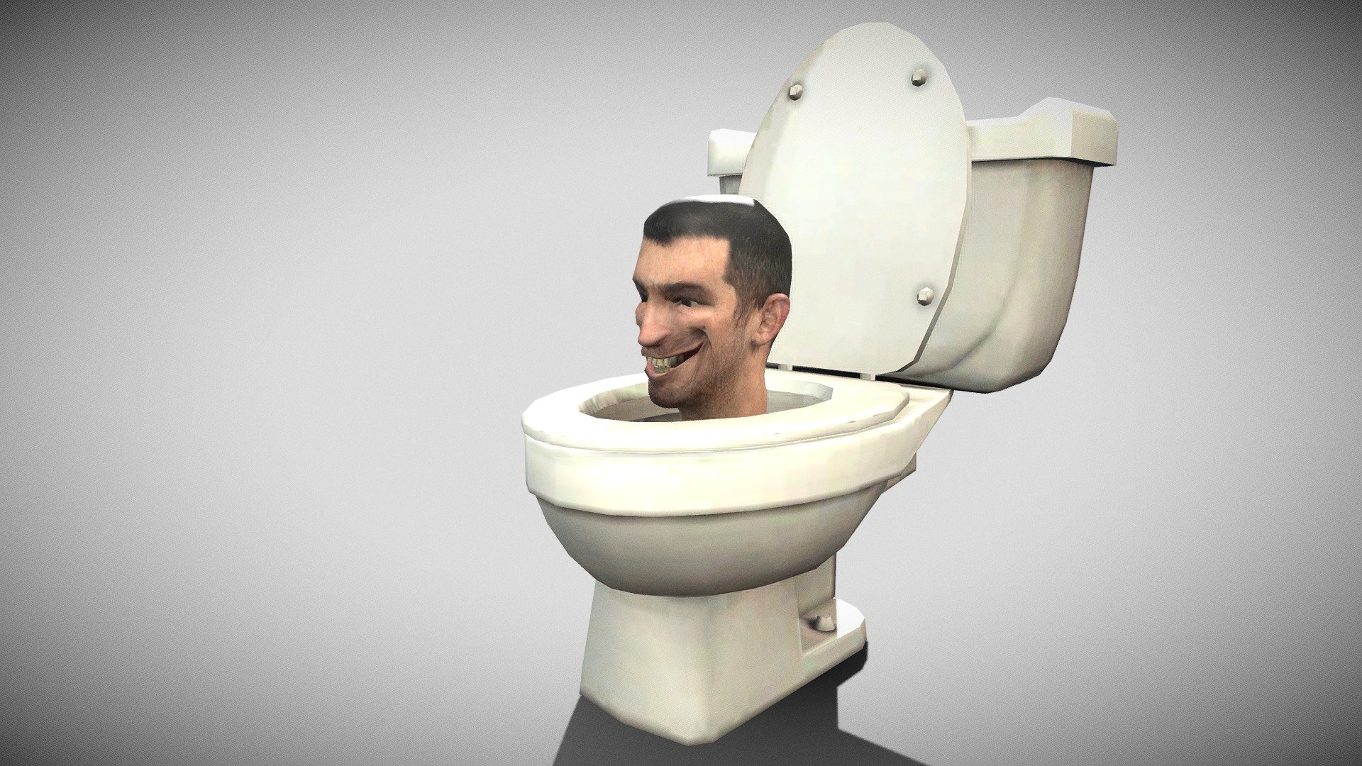 First Skibidi Toilet - Download Free 3D model by Toilet (@ToiletFax)  [f9d0511]