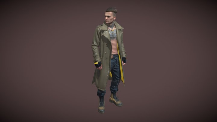 Cyberpunk - Nomad, Male