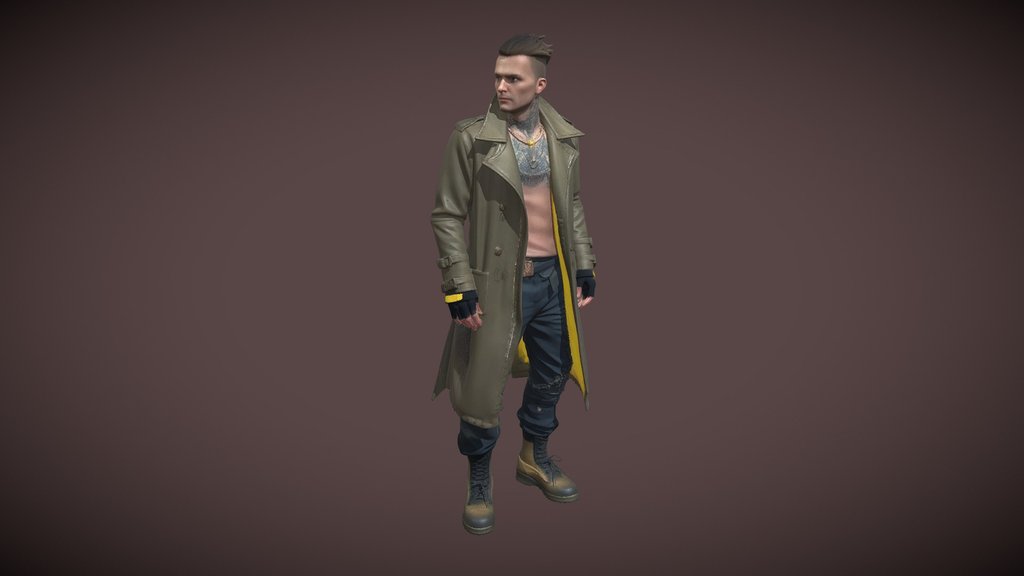 Cyberpunk - Nomad, Male