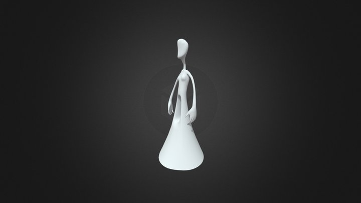 Surreal Statue 3D Model