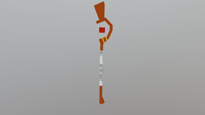 Megumin's Staff 3D Model