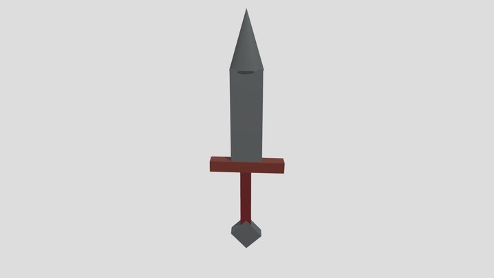Quarter Boundary Sword 3D Model