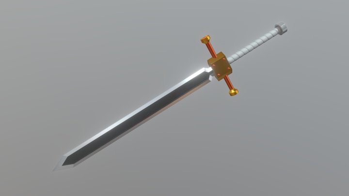 Fafner's Blade 3D Model