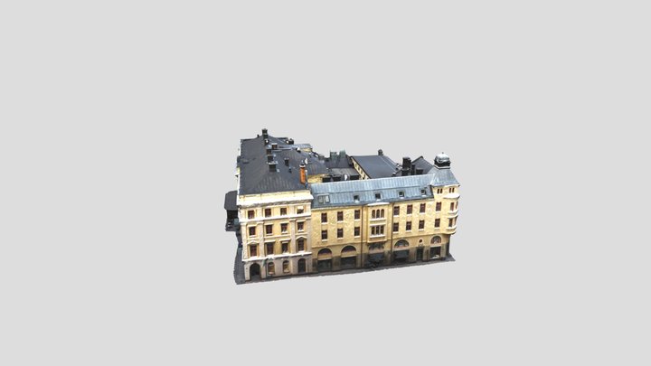 Stora hotellet Linköping 3D Model
