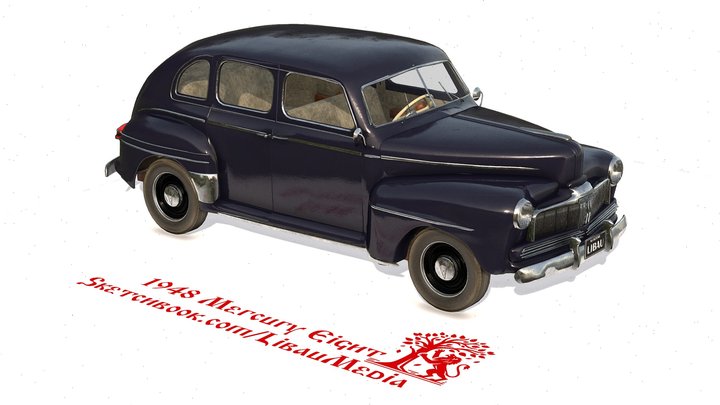 Almost 1948 Mercury 3D Model